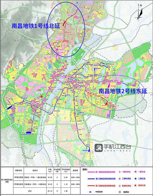 南昌地铁1,2号线延伸工程提上议程 前期规划及测绘启动招标
