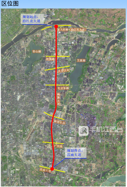 南昌高新大道将建高架快速路全线设5处互通立交