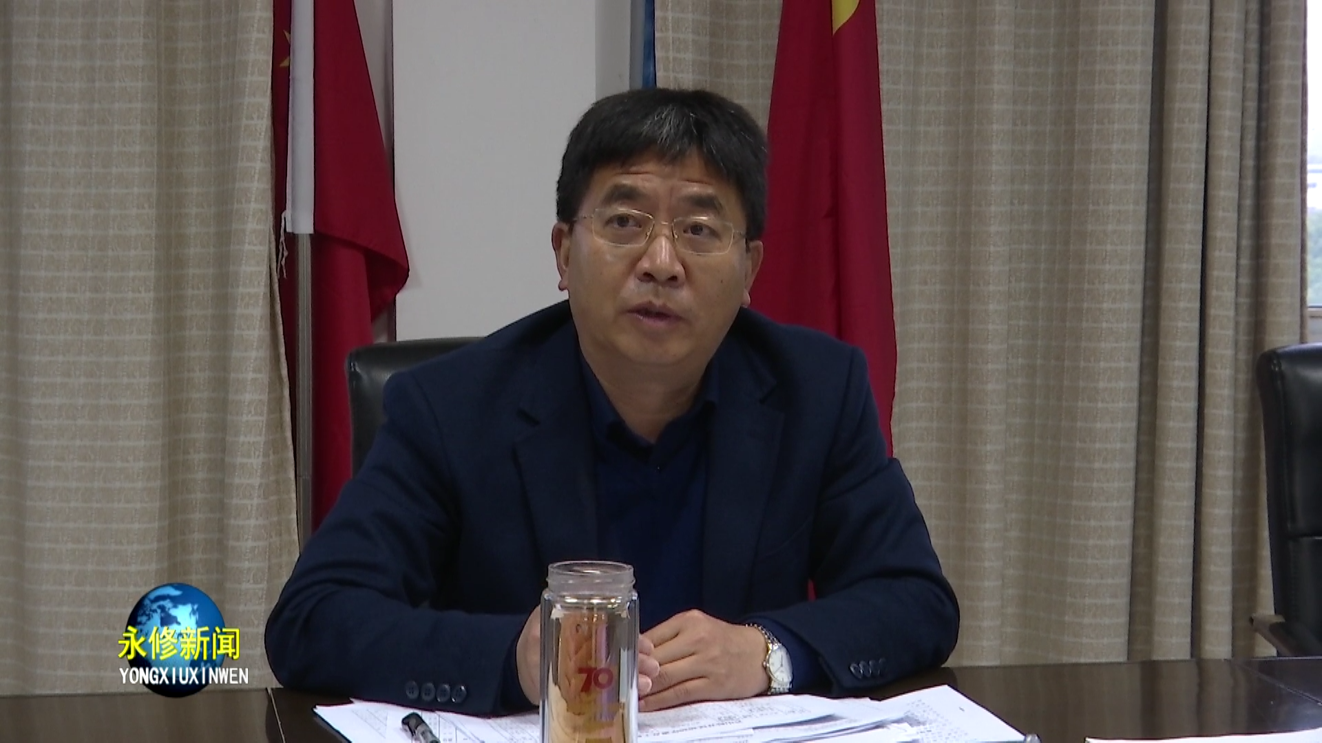 永修县委副书记,代县长秦岭调研工业园区建设及企业发展情况