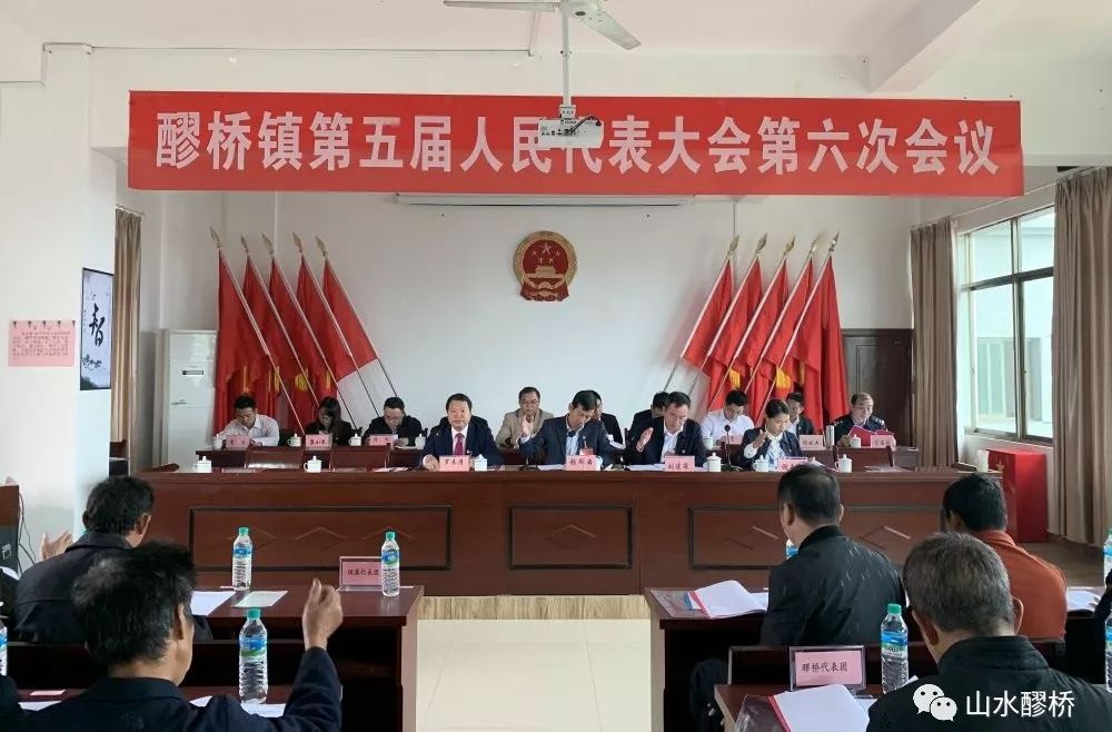 醪桥镇第五届人民代表大会第六次会议胜利召开