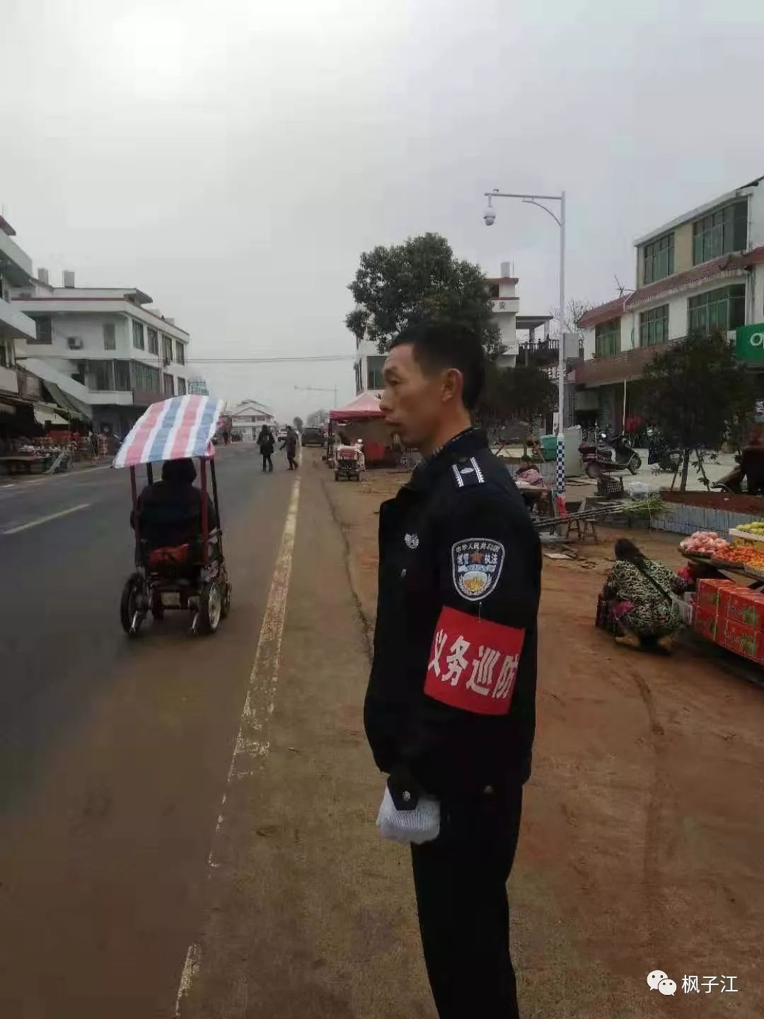 枫江镇多措并举确保春节期间平安稳定