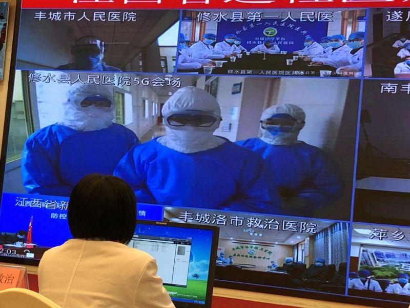 移动5G+远程诊疗现场2