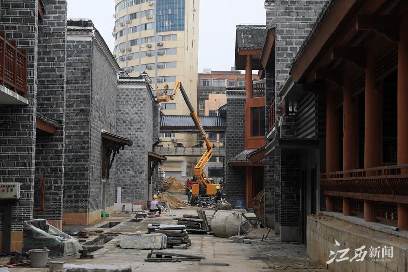 南昌万寿宫历史文化街区展新颜 预计年底开街运营