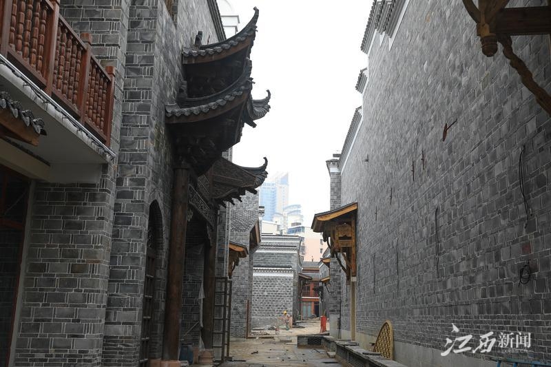 南昌万寿宫历史文化街区展新颜 预计年底开街运营