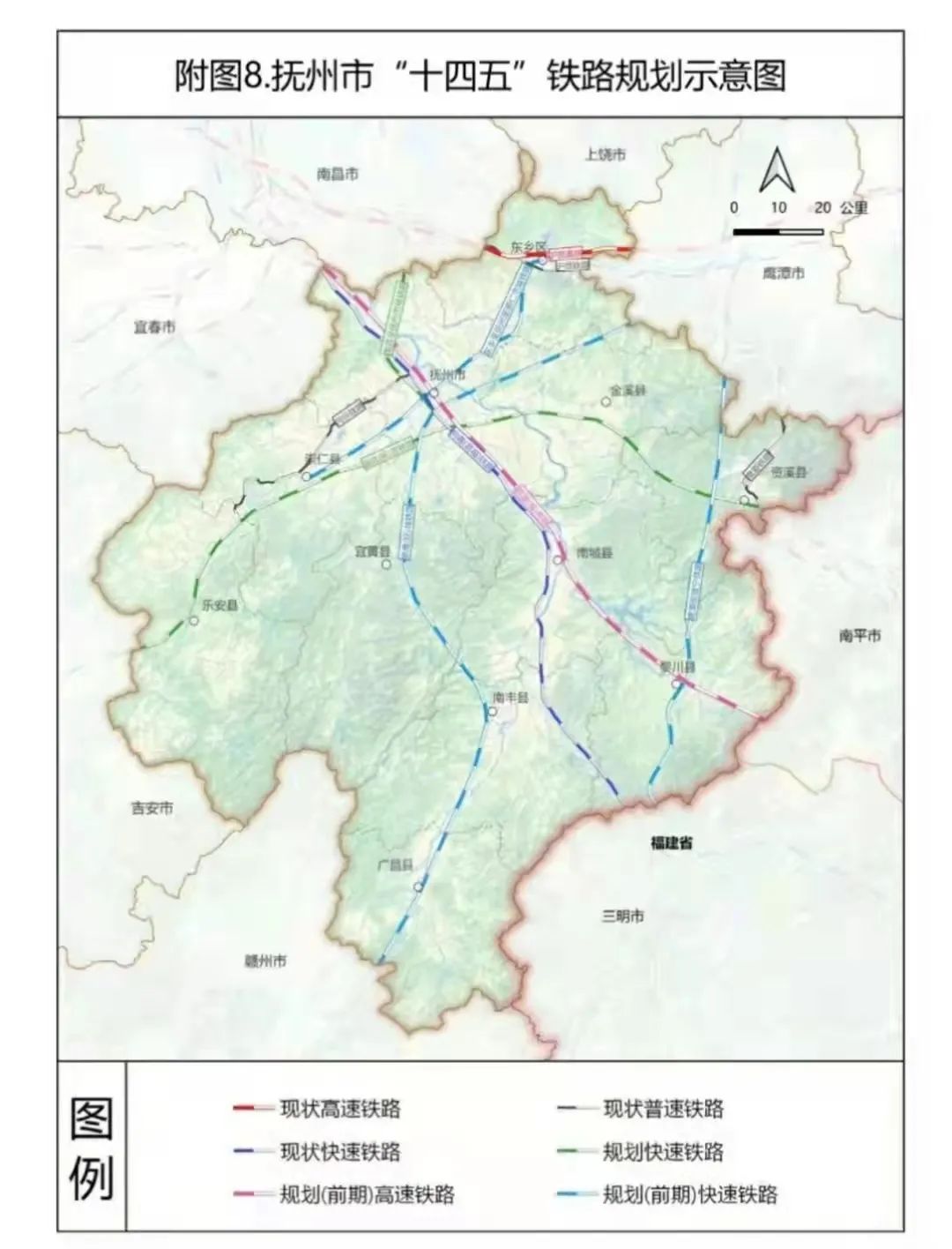 属于《江西省中长期铁路网规划(2016