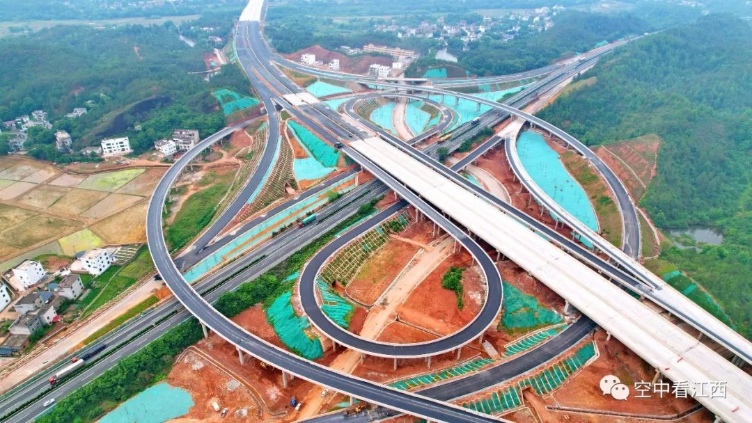 赣州大广高速公路复线图片