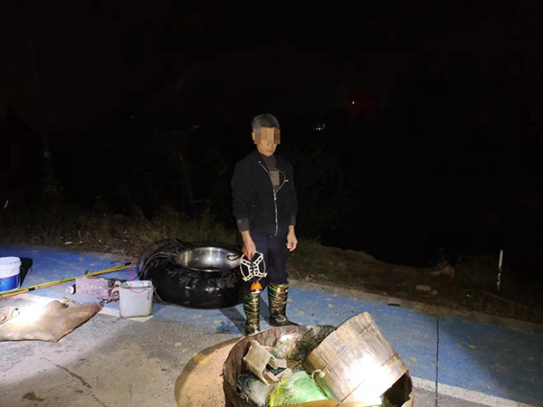 萍乡：开发公安一起非法捕捞水产品案件（萍乡市公安局开发区分局 刘燕）