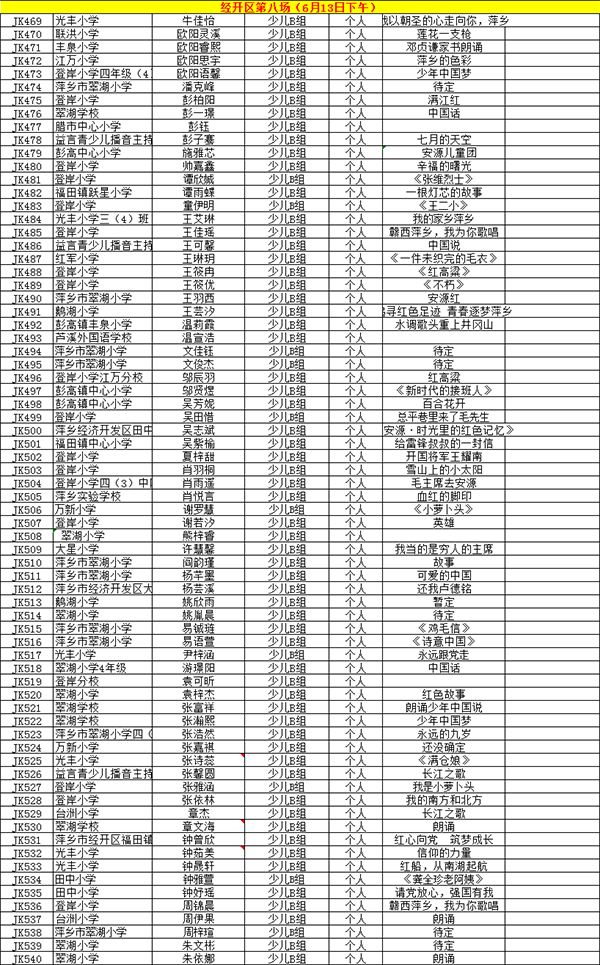 8经开区第八场