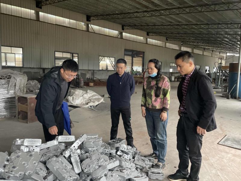 （现场参观企业生产车间）