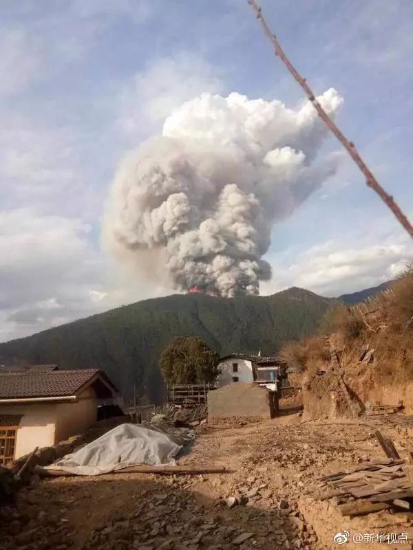 四川涼山森林火災中的