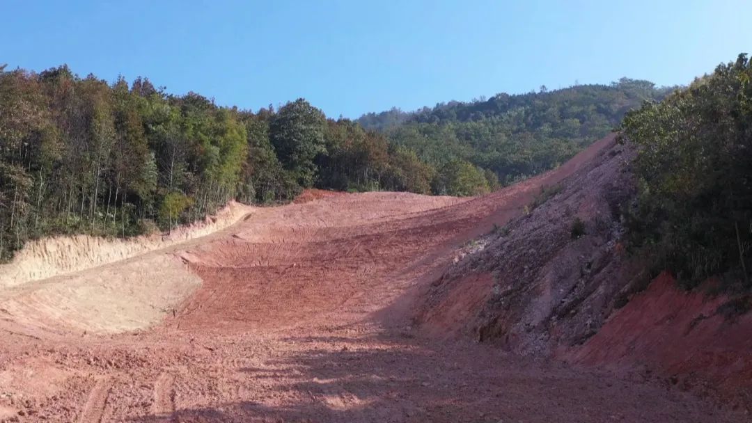 新干矿山复绿满目景喜看青山展新颜