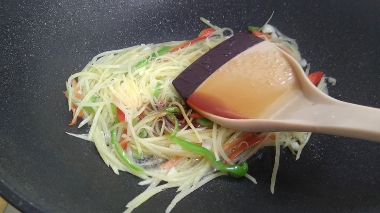 土豆丝卷饼的步骤 土豆丝卷饼的步骤