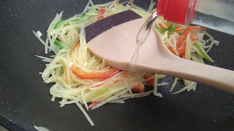土豆丝卷饼的步骤 土豆丝卷饼的步骤