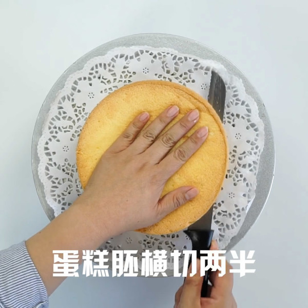水果蛋糕的步驟