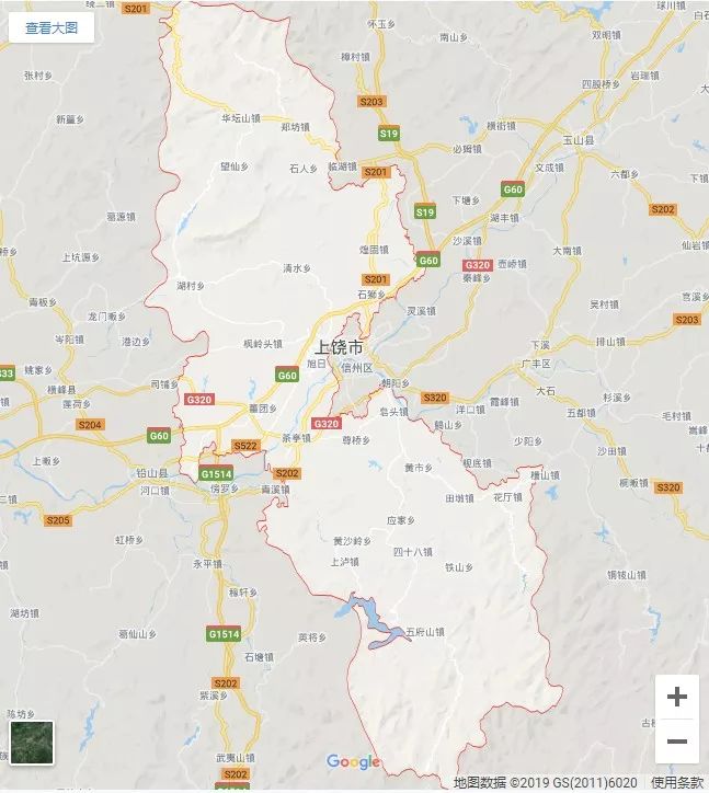 铅山县乡镇地图图片