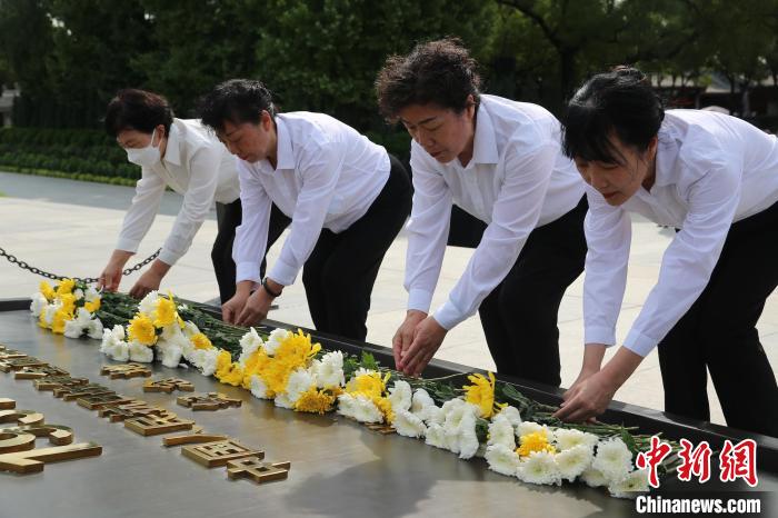 9月18日，中国人民抗日战争纪念馆举行“铭记历史 勿忘九一八”主题活动。　抗战馆供图