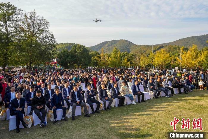 长兴县第十届古银杏文化旅游节开幕式暨第七届文化产业招商推介会 吴拯 摄