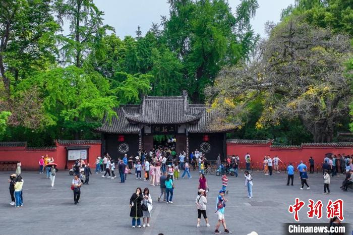 眉山市三苏祠。(资料图) 刘忠俊 摄