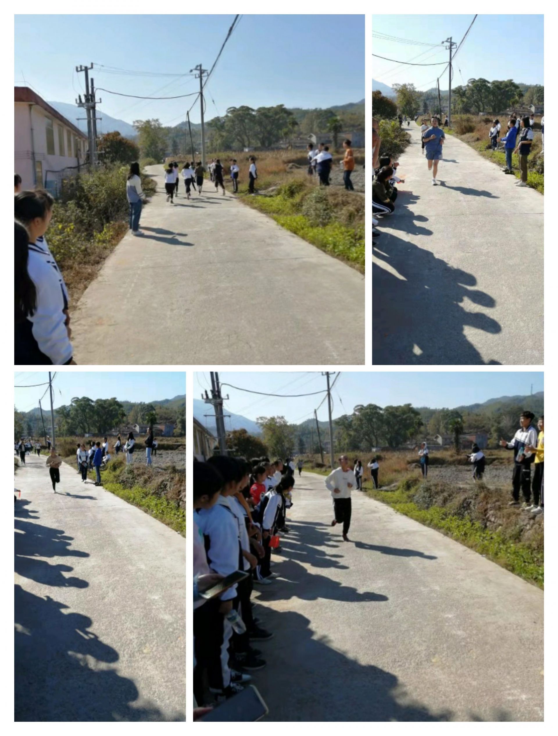 笑傲青春点燃梦想–塘坊中学冬季运动会
