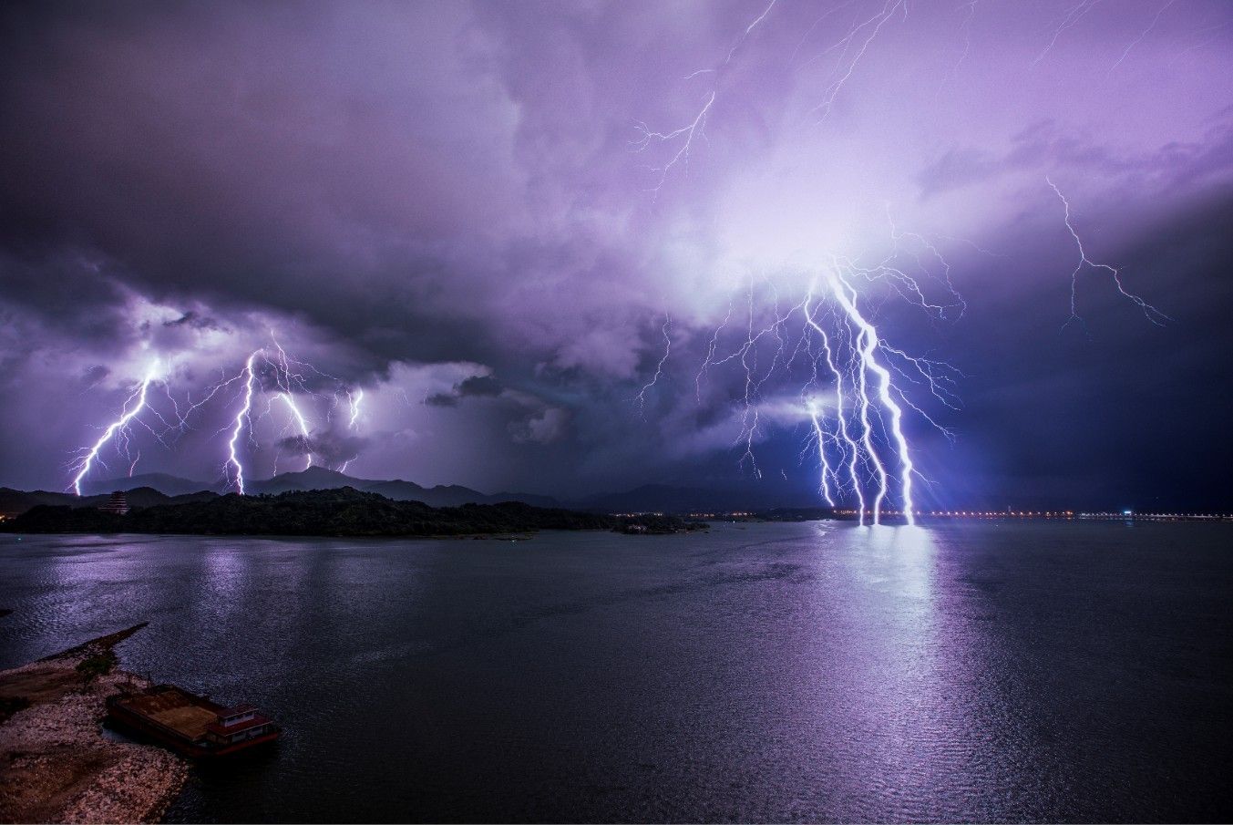 雷电图片大全大图天空图片