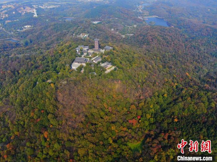 肥西县紫蓬山风景区。　黄瑞敏 摄