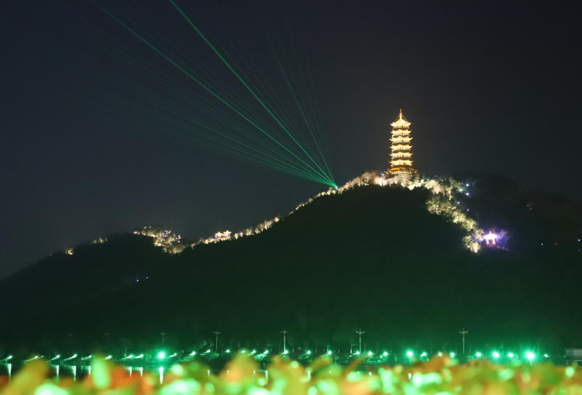 昌都夜景高清图片图片