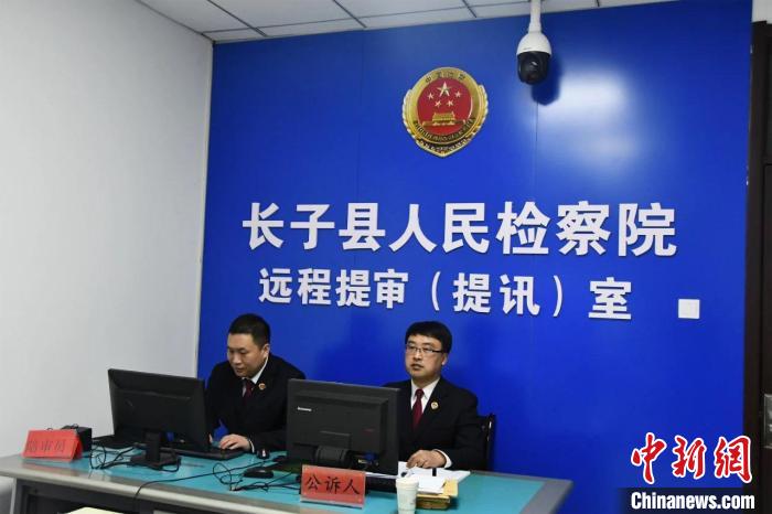工作中的苗晓强。 长子县融媒体中心提供 工作中的苗晓强。 长子县融媒体中心提供