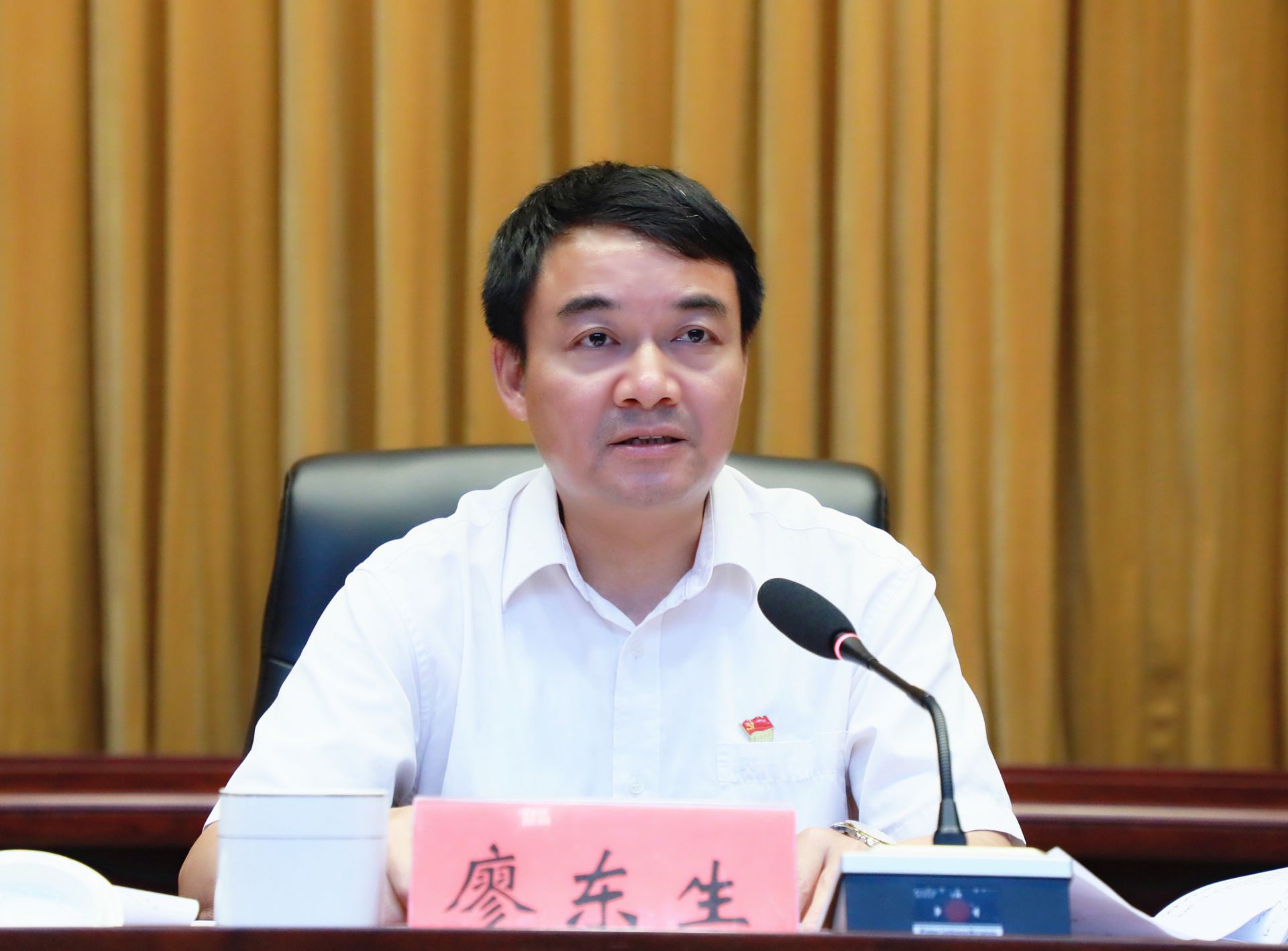 泰和县召开乡镇领导班子换届干部调整任前集体谈话会议