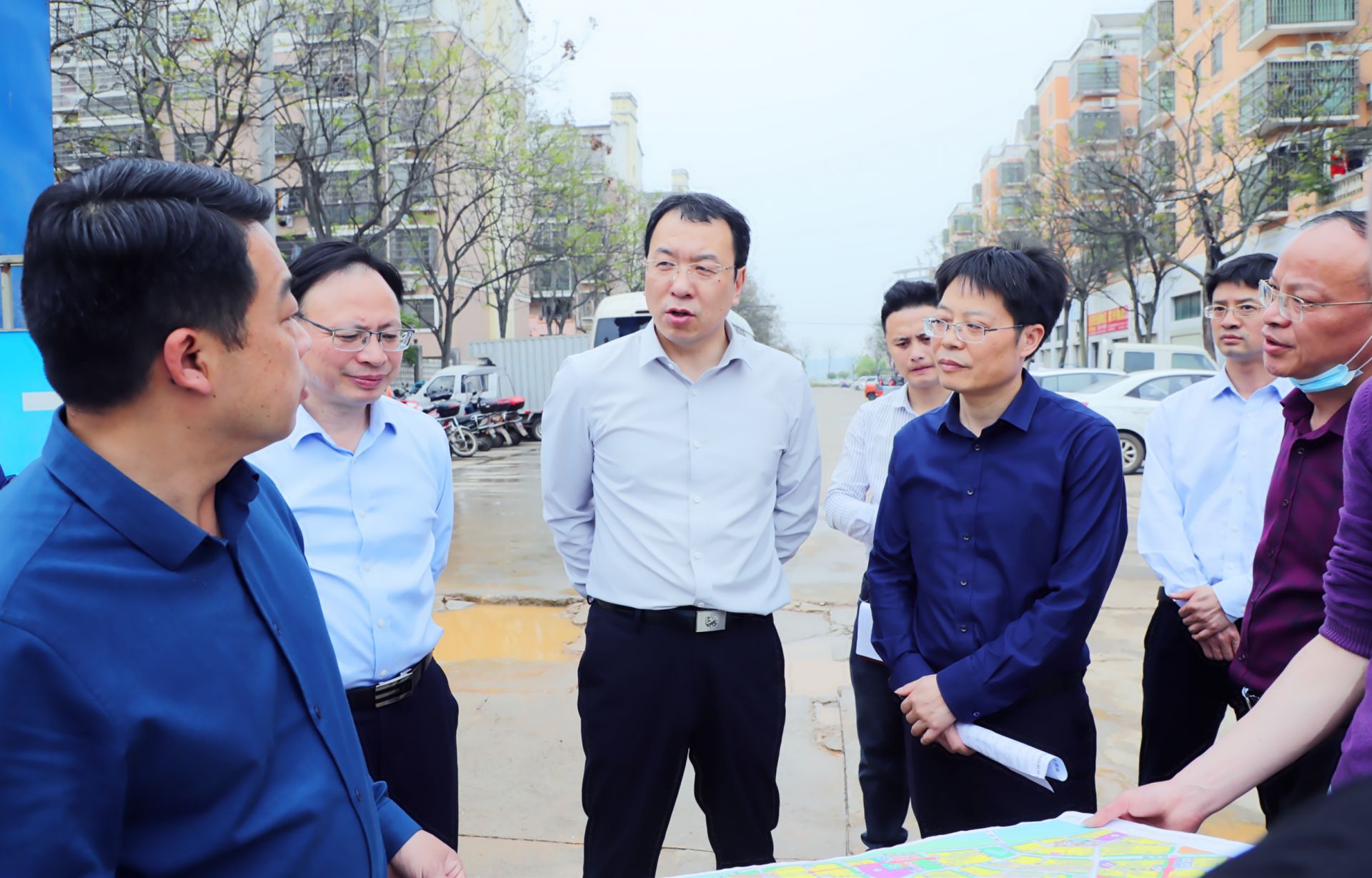 孙英剑调研县城区路网建设项目