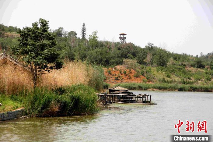 济宁市梁山县打造黄河沿岸水浒文旅品牌。　孙婷婷 摄