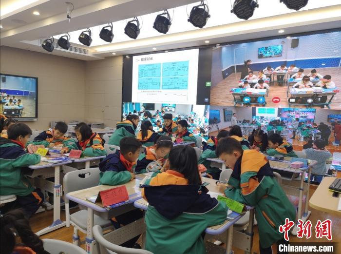 资料图：浙江一小学的课堂。　童笑雨 摄