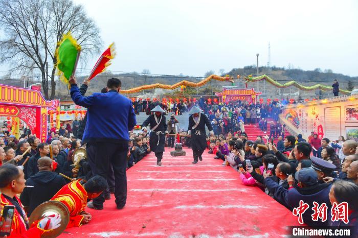 黄土高原千年农耕文化，在交口县广武庄村，焕发出新的活力。　解徳智 摄