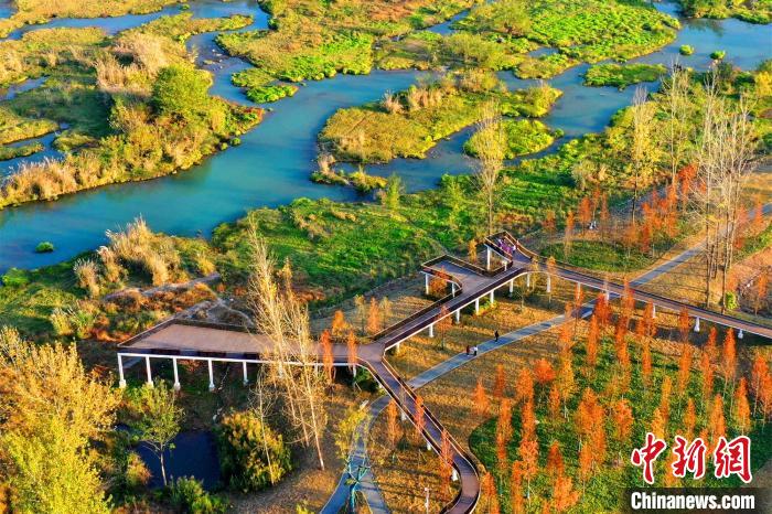 黄柏河湿地公园(资料图) 张国荣 摄