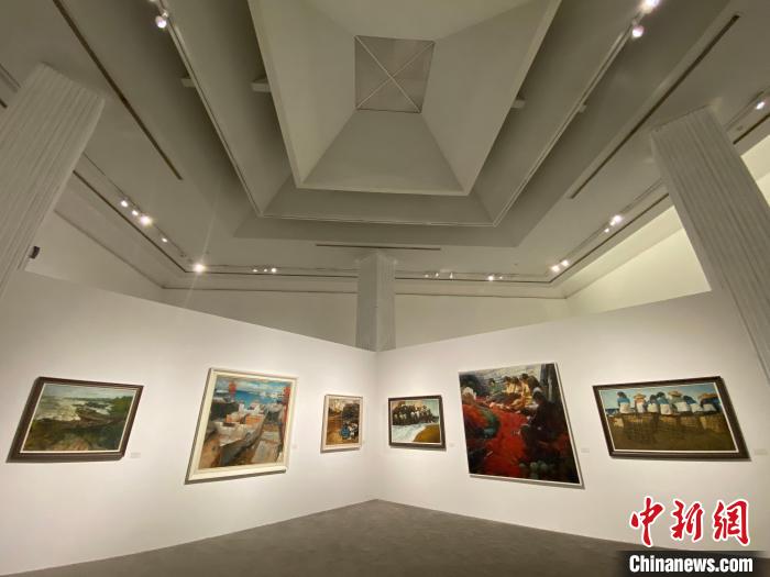 展出的油画精品约100幅 广东美术馆 供图