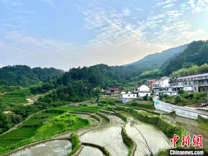 安徽省安庆市岳西县巍岭乡景色。储玮玮 摄