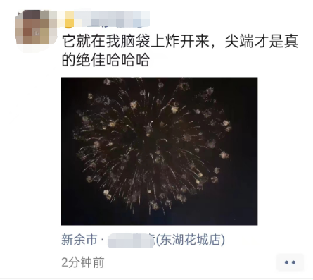 @分宜人 烟花灿烂，朋友圈都被ta刷屏，你心动了吗~