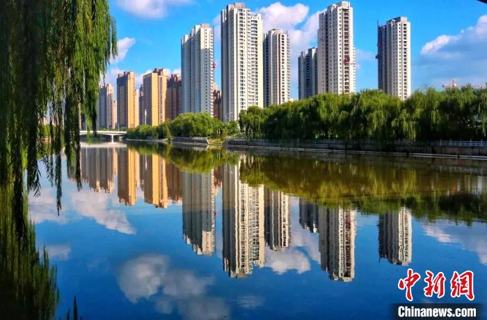 图为小清河济南段。 山东省水利厅 供图 图为小清河济南段。 山东省水利厅 供图
