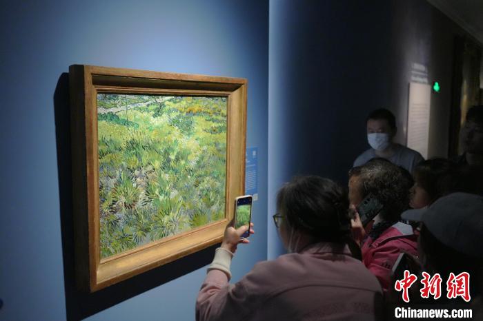 “从波提切利到梵高:英国国家美术馆珍藏展”。 康玉湛 摄 “从波提切利到梵高:英国国家美术馆珍藏展”。 康玉湛 摄