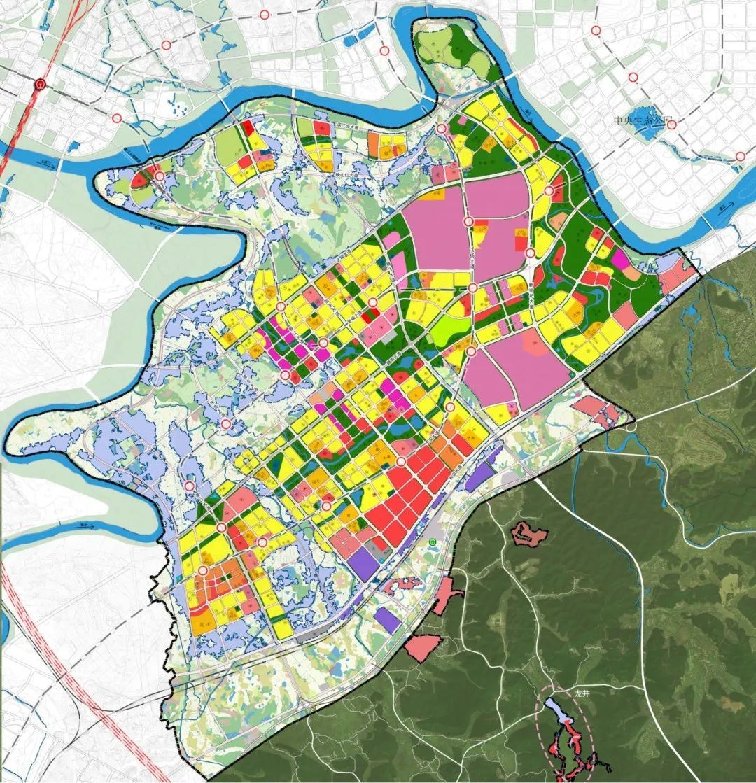 赣州蓉江新区的规划图片