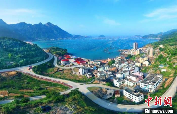 图为风景秀丽的同心村。 任红涛 摄 图为风景秀丽的同心村。 任红涛 摄