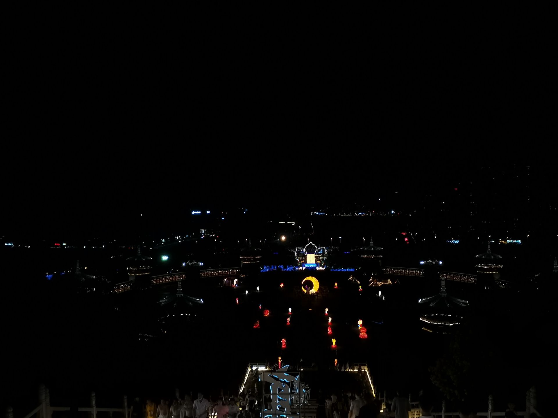 夜晚的城市