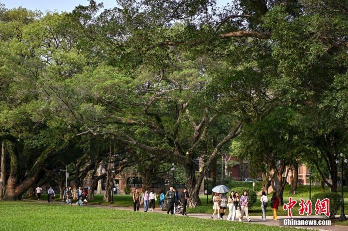 资料图:中山大学校园 中新社记者 陈骥旻 摄 资料图:中山大学校园 中新社记者 陈骥旻 摄
