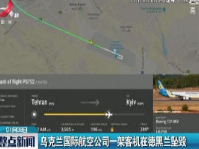 乌克兰国际航空公司一架客机在德黑兰坠毁