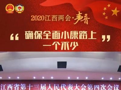 2020江西两会·声音 | 确保全面小康路上一个不少