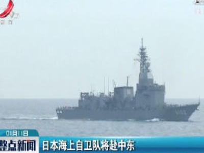 日本海上自卫队将赴中东