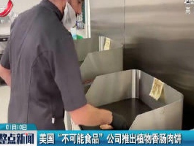 美国“不可能食品”公司推出植物香肠肉饼