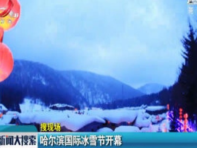 哈尔滨国际冰雪节开幕