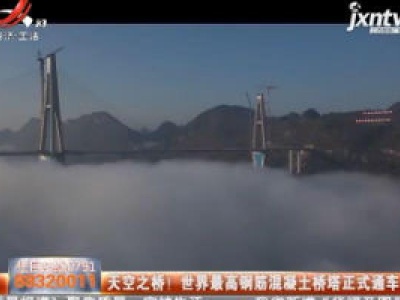 天空之桥！世界最高钢筋混凝土桥塔正式通车！