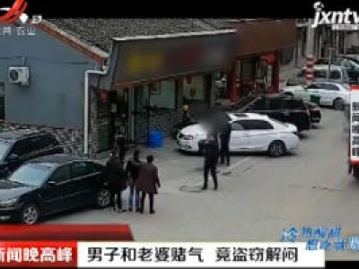 温州：男子和老婆赌气 竟盗窃解闷