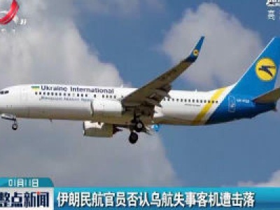 伊朗民航官员否认乌航失事客机遭击落